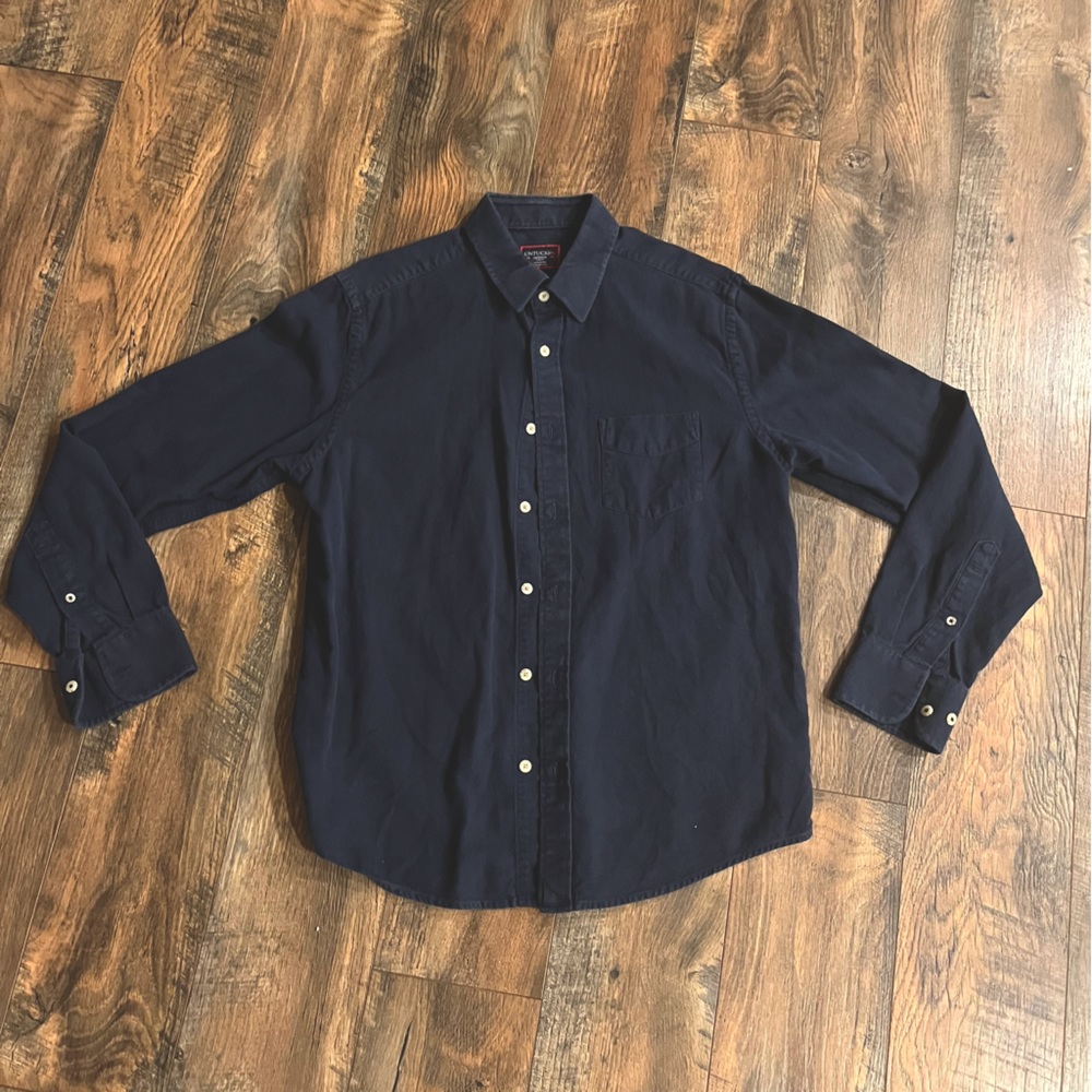 Untuckit Flannel Sherwood Men’s Shirt size medium